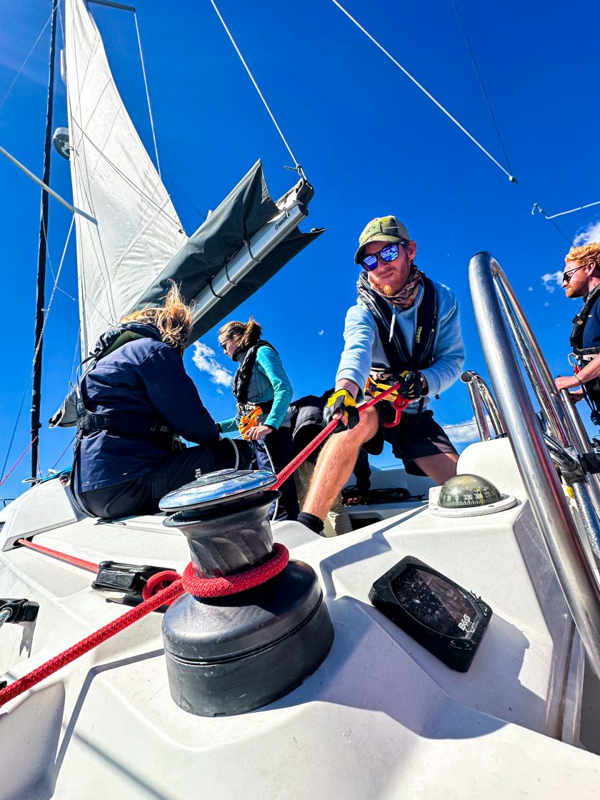 Fast Track group sailing in Gibraltar